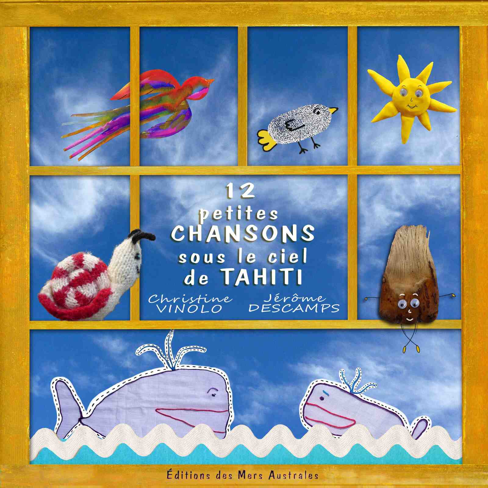 Libro CD : cancioncillas bajo el cielo de Tahití