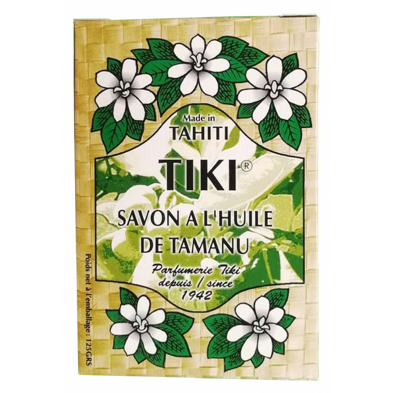 Seife Tahitimonoi und Tamanuöl - Tiki