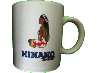 Tazza Hinano Tahiti - Bianco