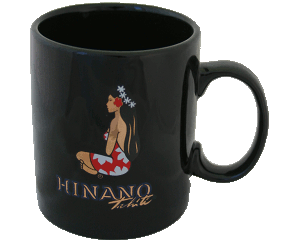 Mug Hinano Tahiti - Noir