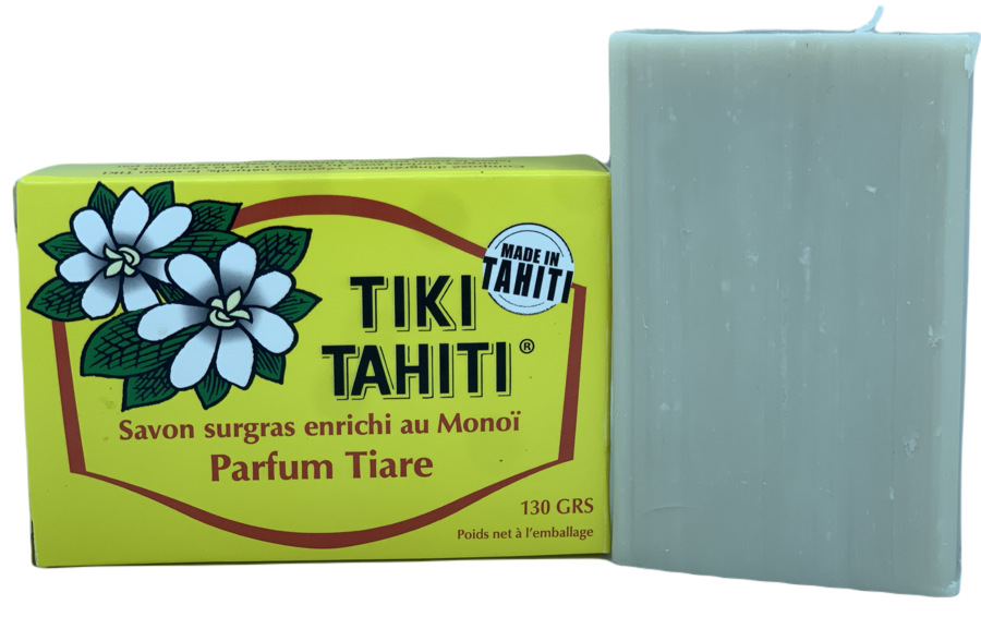 Jabón Monoi de Tahiti con perfume de flor de Tiare - Tiki