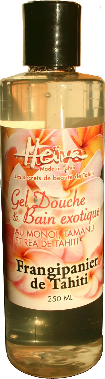 Gel de Ducha con Monoi de Tahití y fragancia de Plumeria 250ml