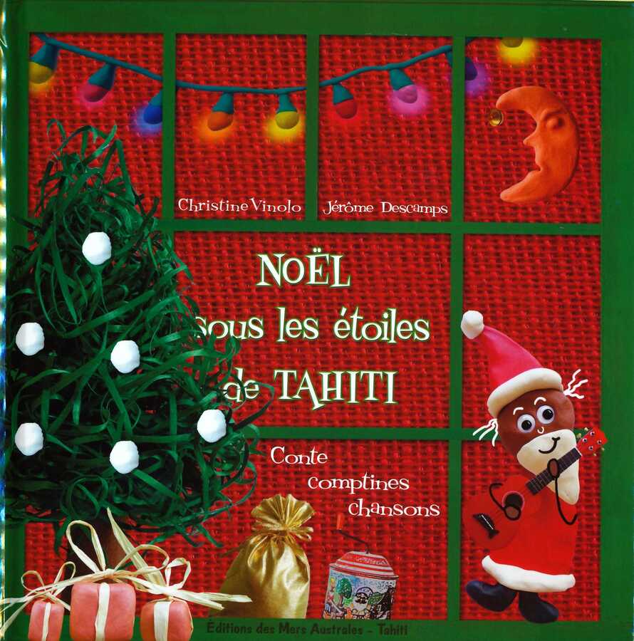 Libro CD : Navidad bajo las estrellas de Tahití