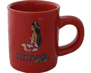 Tazza da caffè Hinano - Rosso