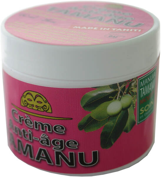 Crème Anti-Age Hydratante à l'Huile de Tamanu pour le Visage - 60ml